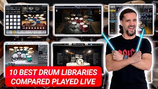 Don’t buy a DRUM VST before watching this 10 Best Drum libraries played live [upl. by Llyrad]