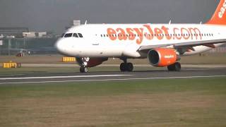 Easyjet A320 Takeoff Manchester [upl. by Analem]