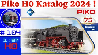 Piko H0 Katalog 2024 [upl. by Nirrok]