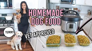 VET APPROVED HOMEMADE  HEALTHY DOG FOOD RECIPE  COOKING FOR YOUR DOG  PART 4 [upl. by Ellinnet]