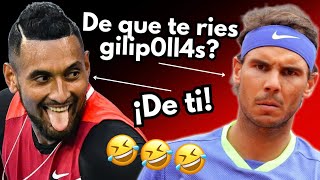 🤣Kyrgios se Comporta Como un Niño y Nadal le HUMILLA BRUTALMENTE [upl. by Enimrac321]