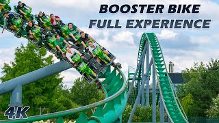 Booster bike full experience onride amp off ide  Toverland 2024 [upl. by Leirbag]