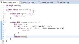 Java  JUnit testing in Eclipse [upl. by Nbi]