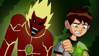 Ben 10 Carnitrix Heatblast Transformation ANIMATION [upl. by Hersch]