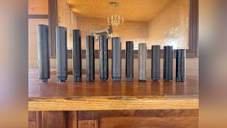 300 Blackout 11 Suppressor Shootout [upl. by Odlaner]