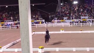 Tina M Konyot and Calecto V 2009 Dressage at Devon Grand Prix Musical Freestyle [upl. by Pampuch]