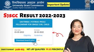 SJSGC Fellowship 20222023  Single Girl Child Fellowship  PhD [upl. by William]