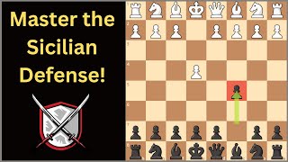 Learn the Sicilian Defense like a quotExpertquot grandmaster [upl. by Murvyn]