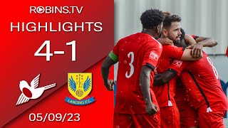 Highlights  Carshalton Athletic VS Lancing FC  050923 [upl. by Cirnek]