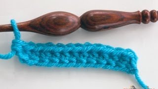 How to Crochet Foundation Half Double Crochet Right Handed [upl. by Nnylyma]