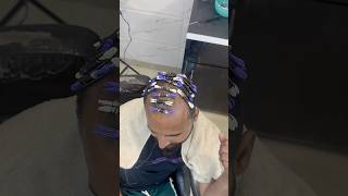 Permanent curly hair perming curly haircutt youtubeshorts sabirsalon hair nowog hairfall [upl. by Orola]