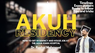 How to prepare for residency and internship at Aga khan University Hospital  Books for preparation [upl. by Kreda]