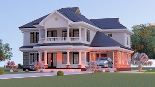 ATTRACTIVE 4 BEDROOM MAISONETTE DESIGN [upl. by Torie]