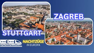 Nachtzug von Stuttgart nach Kroatien [upl. by Raji]