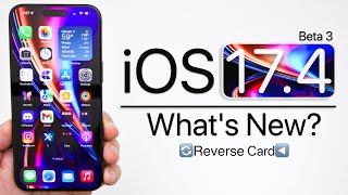 iOS 174 Beta 3 is Out  Whats New [upl. by Hubble]