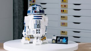 LEGO Star Wars R2D2  LEGO Designer Video 75308 [upl. by Madalena]