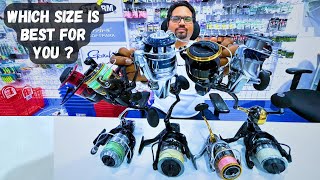 The Truth About Fishing Reel Sizes  How to choose a spinning reel size which one is best [upl. by Dej]