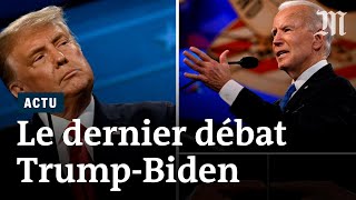 Trump vs Biden  le résumé du dernier débat de la présidentielle américaine 2020 [upl. by Candace]