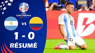 Argentine contre Colombie 10 Résumé et Buts  FINALE  Copa América 2024™ [upl. by Ayekam]