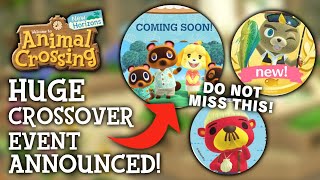 Huge New CROSSOVER Event Announced  Animal Crossing New Horizons [upl. by Dnomaid]