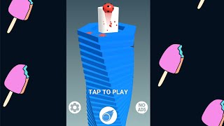 Stack Ball 🎱game play with NIir gaming 🛑DAY2 stackball shortsfeed shortslive [upl. by Heinrike]