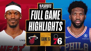 1 HEAT at 4 76ERS  FULL GAME HIGHLIGHTS  May 12 2022 [upl. by Nylesoy100]