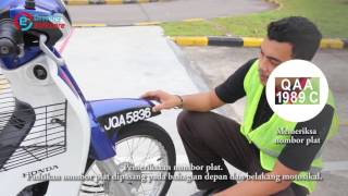 JPJ Belajar Memandu  Motosikal RPK Kelas B2  Motor Driving Learning   Ujian Test Malaysia [upl. by Leboff350]