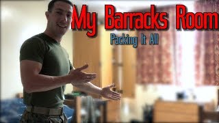 Whats In My Room  US Marine BARRACKS EDITION [upl. by Ko]