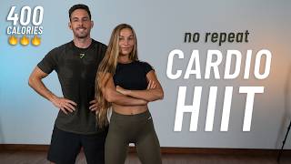 20 MIN CARDIO HIIT Workout  Full Body No Equipment No Repeats [upl. by Volney136]