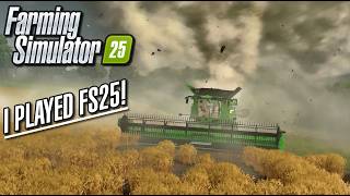 🔥 I PLAYED FARM SIM 25 EARLY 🔥 [upl. by Schlesinger]