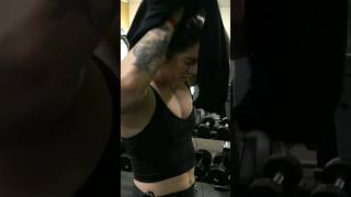 Gym motivation  girl motivation gym  natasha aughey motivation shorts short gym youtubeshorts [upl. by Dnomsed]