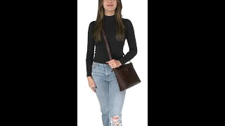 Madewell Transport Shoulder Bag  Box Leather SKU 9856180 [upl. by Dalenna]