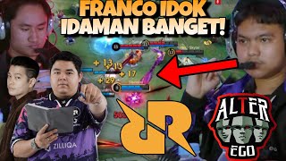 FRANCO IDOK HOOKNYA IDOLA BANGET  POINT PENENTUAN RRQ VS ALTER EGO  MATCH 3  MPL S14 [upl. by Assenab]