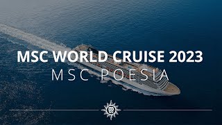 MSC World Cruise 2023 [upl. by Ekard]