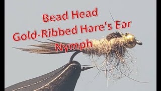 Bead Head Gold Ribbed Hares Ear [upl. by Attej]