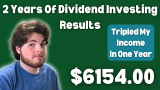 Results From 2 Years Of Dividend Investing [upl. by Hunt235]