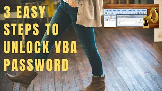 Unlock Protected Excel VBA Project and Macro codes How to unlock VBA password in 3 easy steps [upl. by Sweeney]