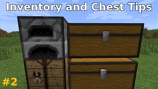 Inventory and Chest Shortcuts  Minecraft TipsampTricks 2 [upl. by Nosilla]