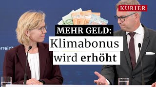 Mehr Geld ab September Klimabonus steigt [upl. by Anehs56]