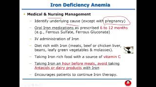 Adult Health Nursing I 20222023  Lecture 22 Hematologic Disorders Part 2 [upl. by Spatola389]