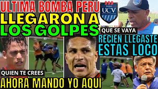 TE CREES MANDÓN PAOLO GUERRERO SE PELEA EN ENTRENAMIENTO CON SUS COMPAÑEROS Y TÉCNICO UCV SORPRENDE [upl. by Alina600]