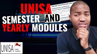 How to choose modules at UNISA Semester modules amp Yearly Modules  Choose Pre amp Corequisites [upl. by Furey]