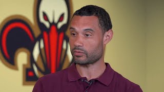 Pelicans GM Trajan Langdon talks talent evaluation  2022 NBA Draft [upl. by Repinuj]