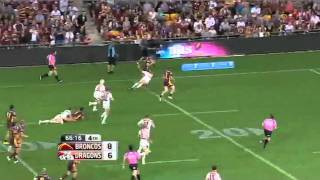 NRL 2011 Finals Week 2 Highlights Brisbane V Dragons [upl. by Saucy]