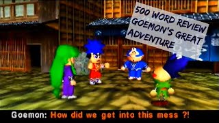 Goemons Great Adventure Nintendo 64 Review [upl. by Schrader]