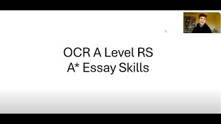 OCR A LEVEL RELIGIOUS STUDIES  HOW TO WRITE A ESSAYS AO1 amp AO2 [upl. by Orgel]