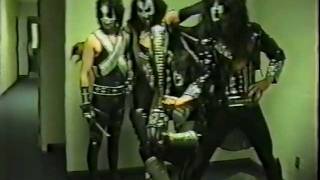 Hotter Than Hell Kiss Tribute Band  Backstage at DRC movie set [upl. by Anoyk]