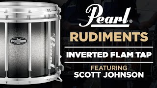 Pearl Drum Rudiments  Inverted Flam Tap [upl. by Aleras]