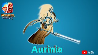 How To Breed Aurinia  Monster Legends [upl. by Ahcropal155]