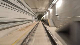 Sydney Metro  Metro train completes first journey from Tallawong to Sydenham [upl. by Cavit]